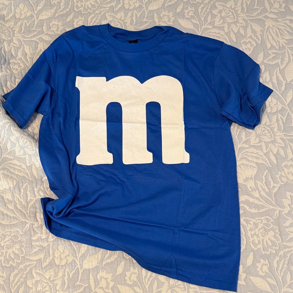 Gildan Royal Blue T-Shirt with White M&M Logo